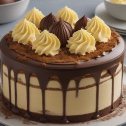 Trijų šokoladų tortas receptas